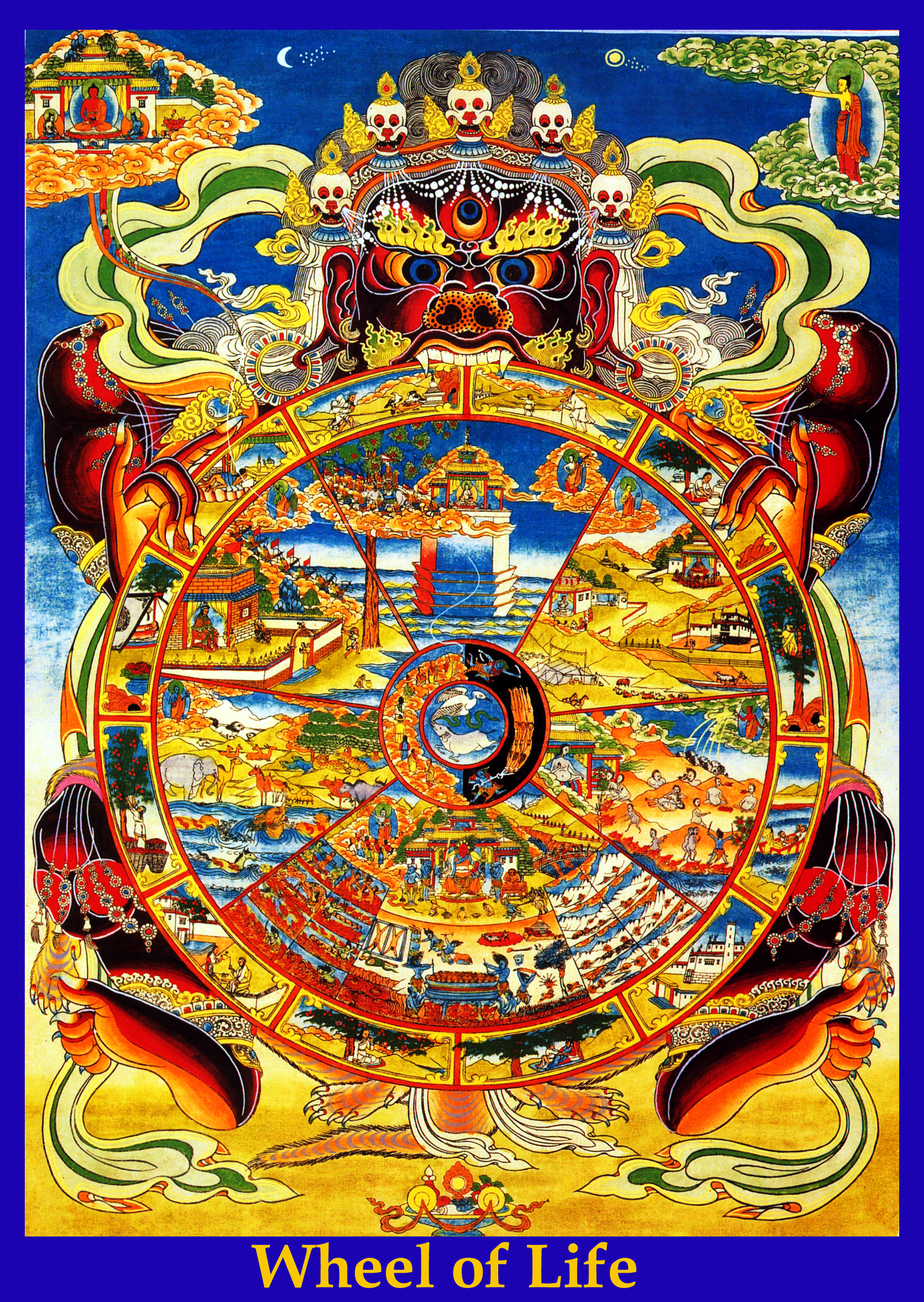 Tibetan Wheel Eye Chart